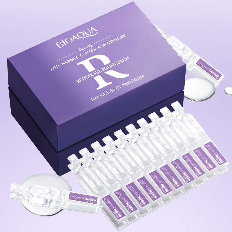 30pcs BIOAQUA Retinol Vitamin  - đánh giá và giá Vitamin C Serum