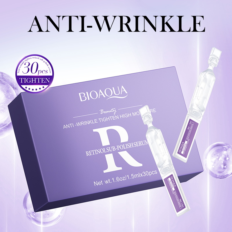 30pcs BIOAQUA Retinol Vitamin  - đánh giá và giá Vitamin C Serum