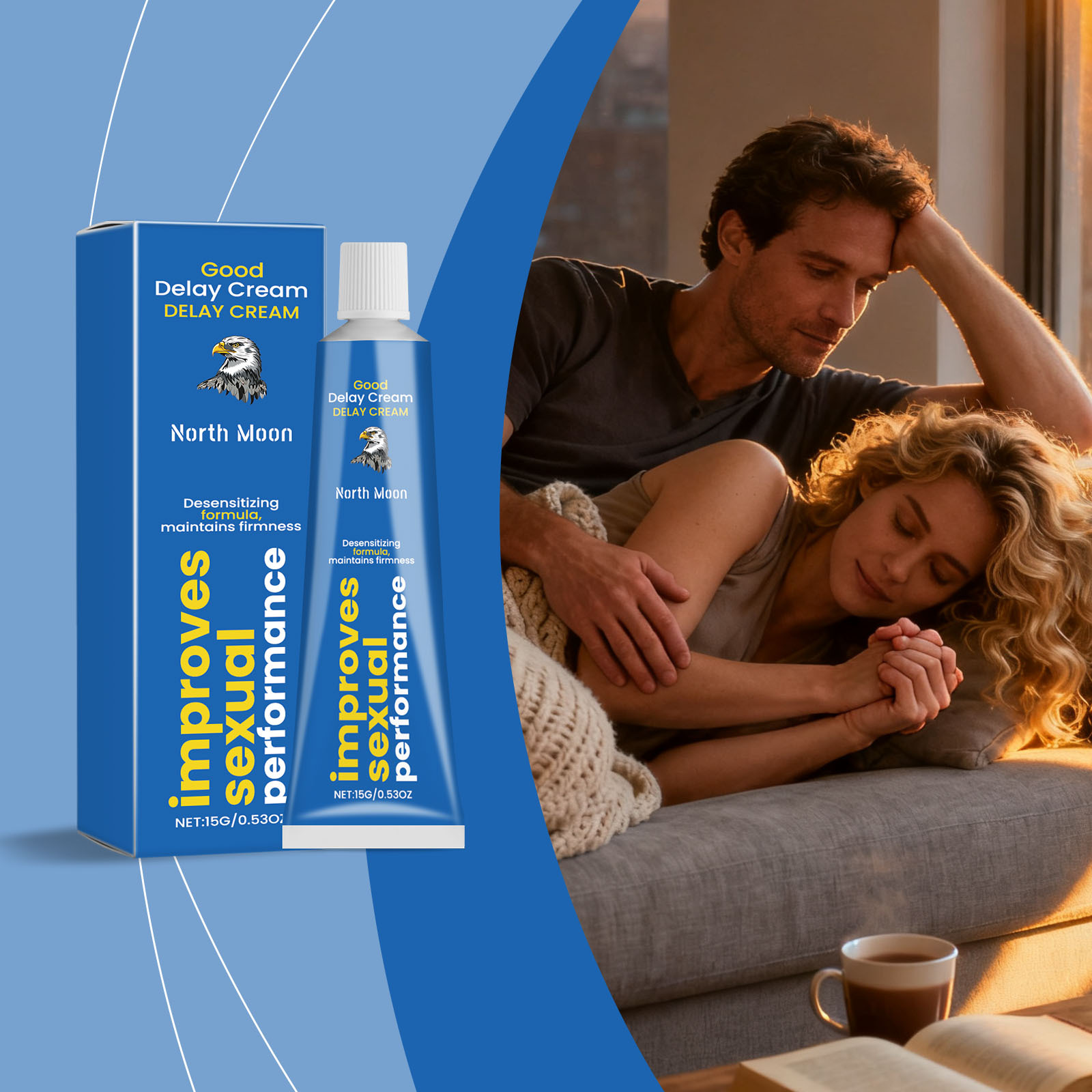 North Moon Male Delay Cream En - đánh giá và giá Body Lotion