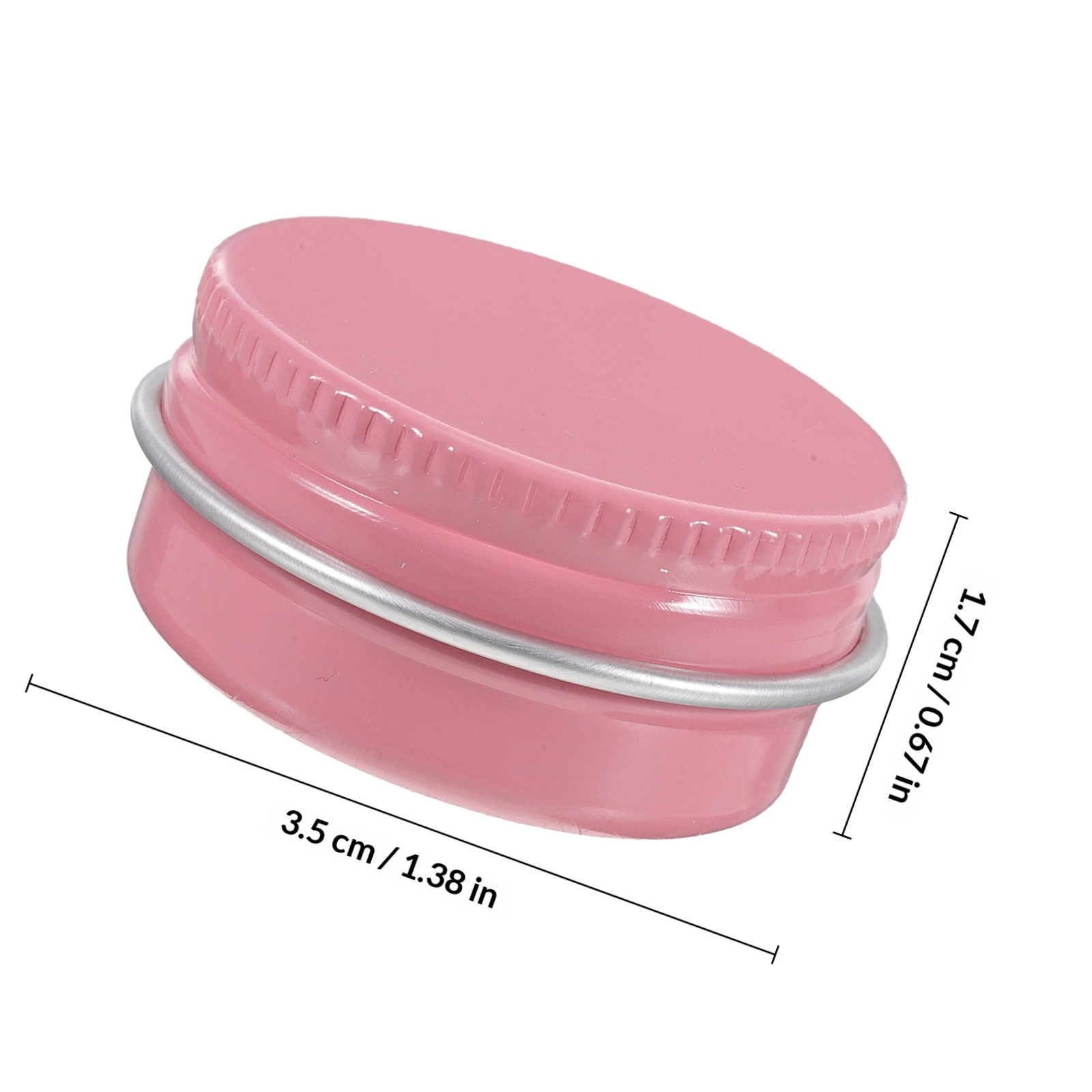 8Pcs Small Aluminum Round Tins - đánh giá và giá Lip Balm