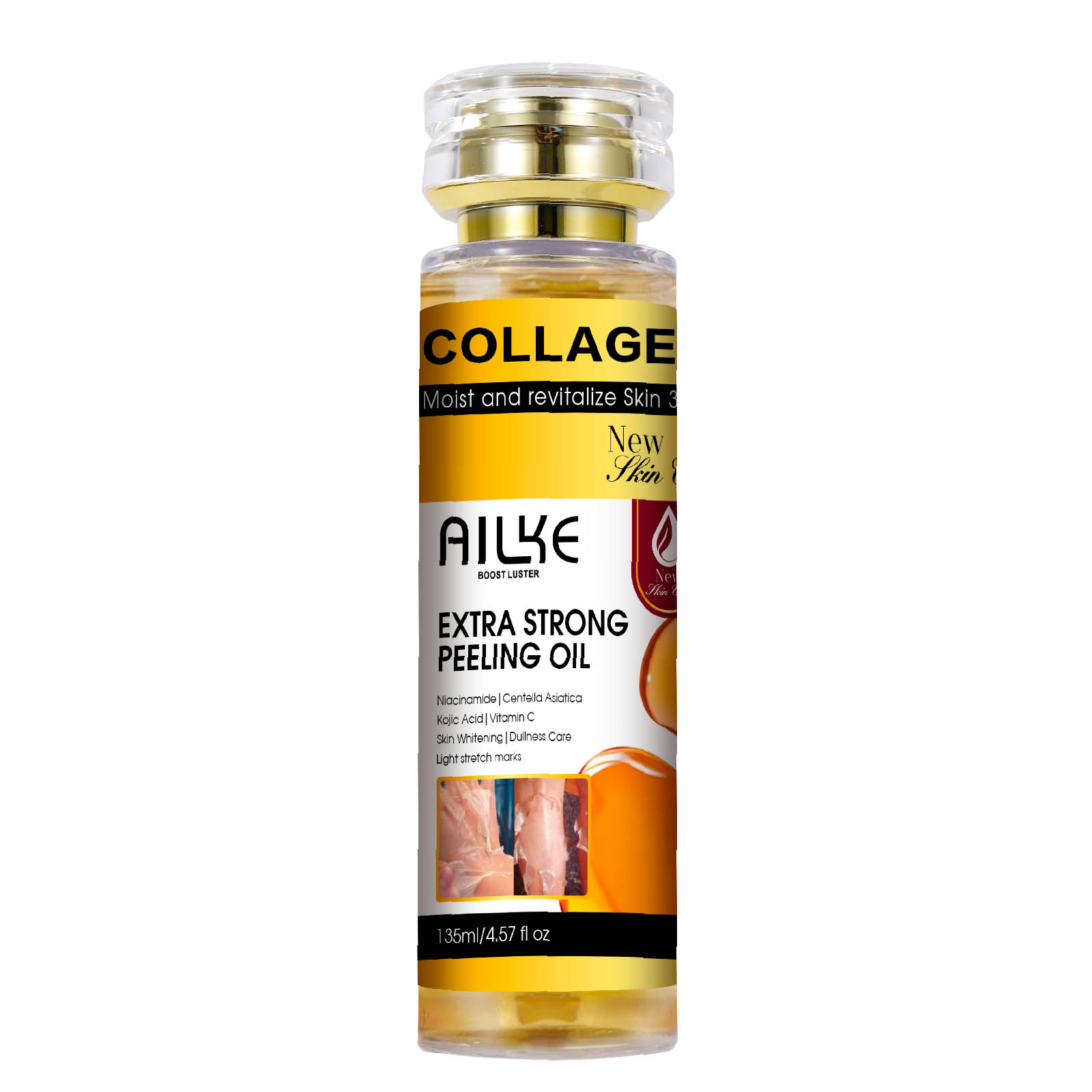 AILKE Collagen Yellow Peeling  - đánh giá và giá Vitamin C Serum