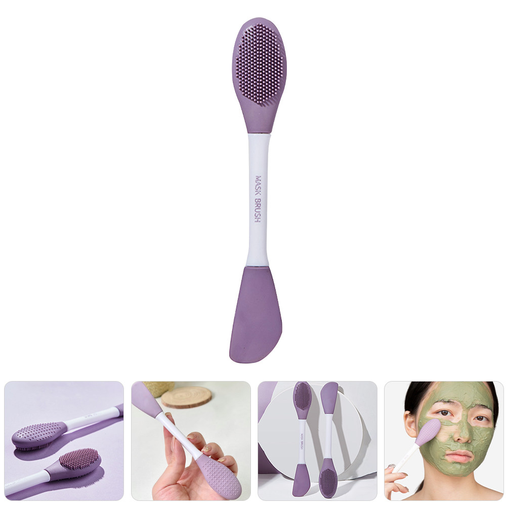 Silicone Mask Brush Dual heade - đánh giá và giá Cleanser Face