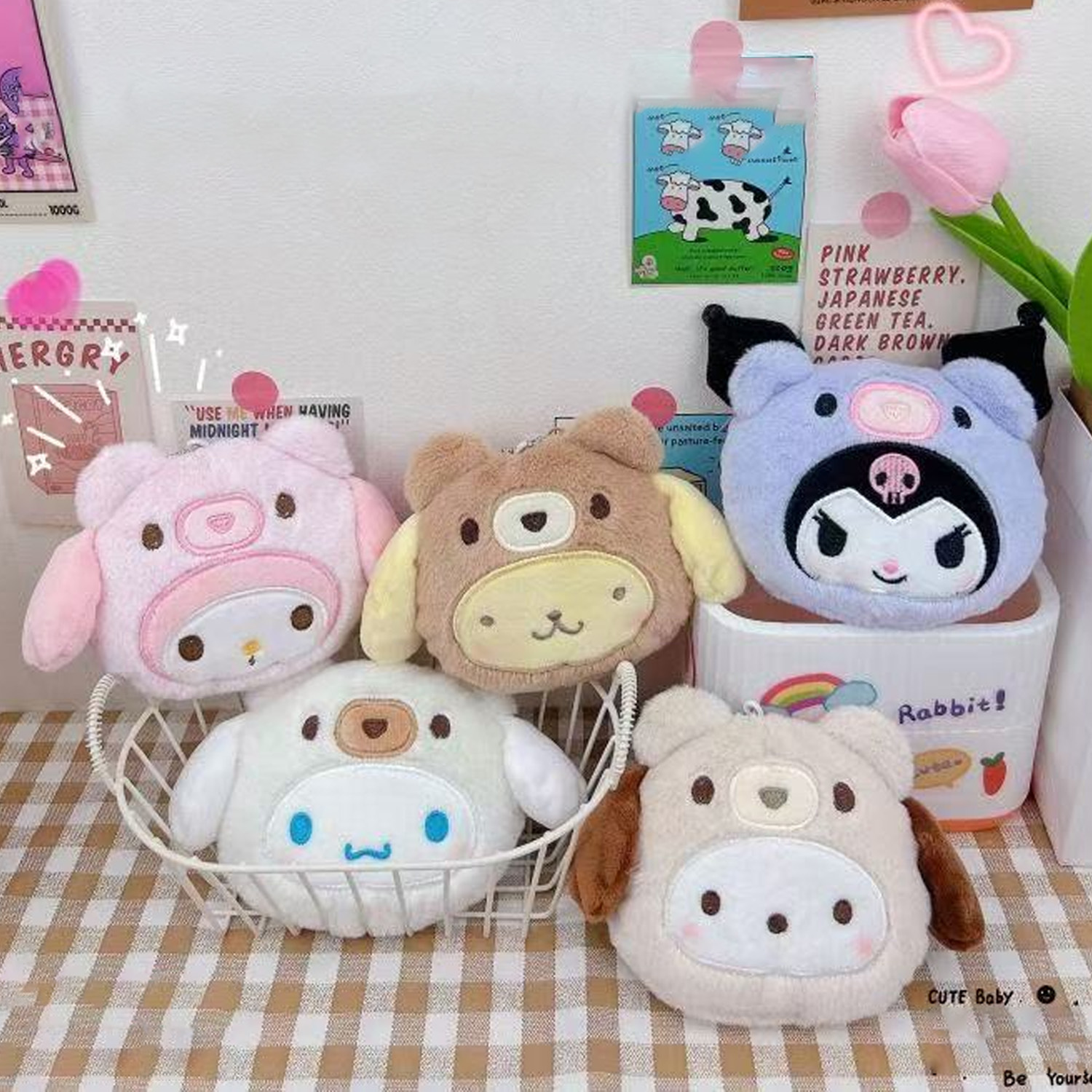 Plush Coin Purse Pendant Heali - đánh giá và giá Lip Balm