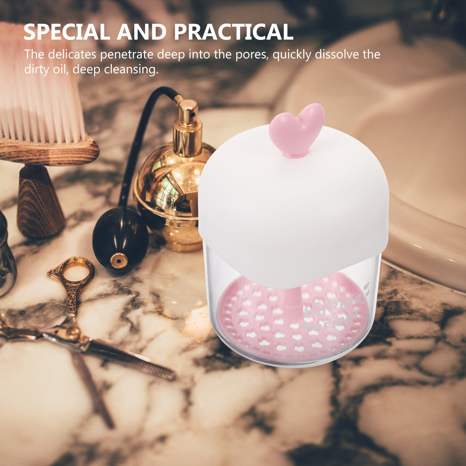 Transparent Manual Foaming Bot - đánh giá và giá Cleanser Face