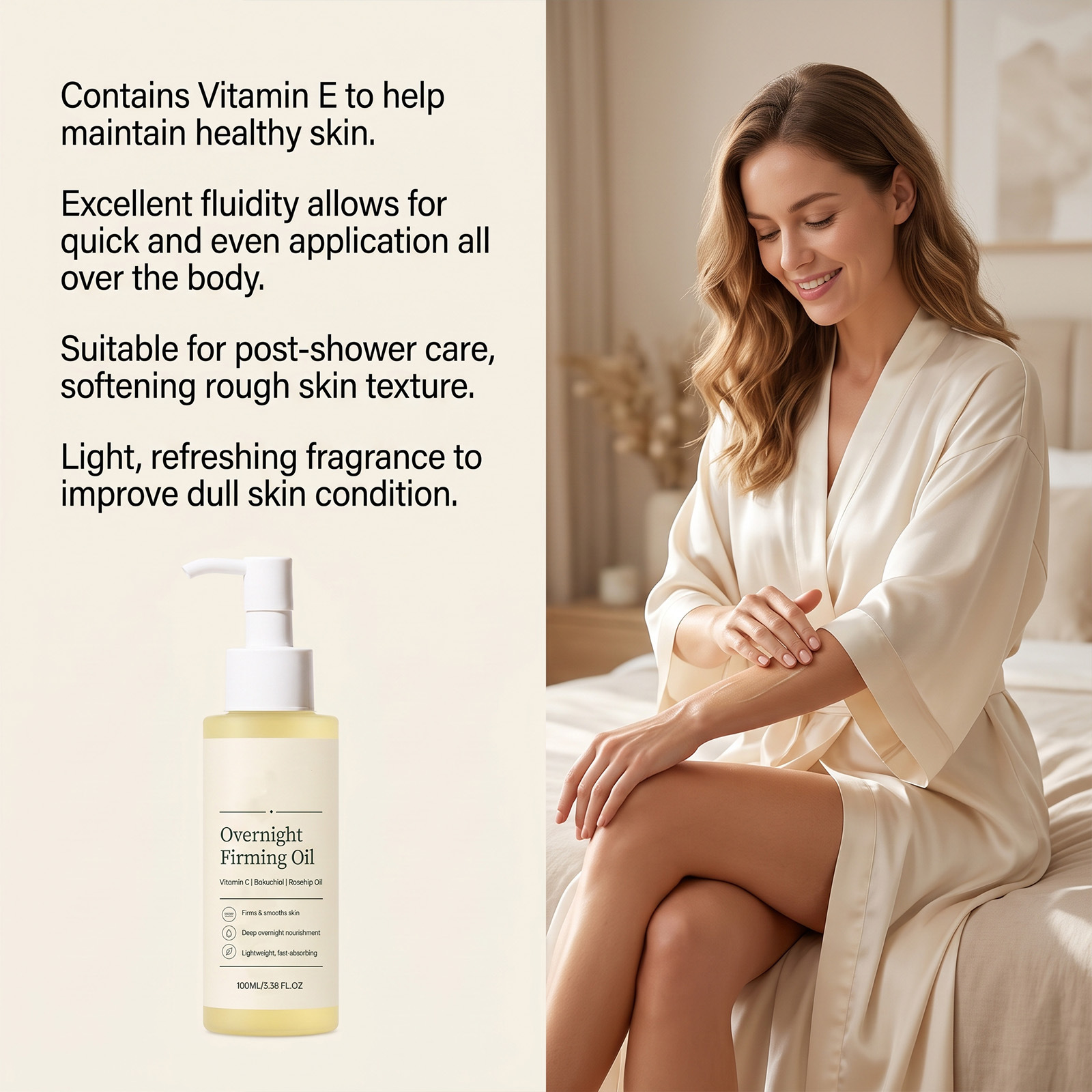 Facial Firming Oil 100ml Vitam - đánh giá và giá Face Oil Rosehip