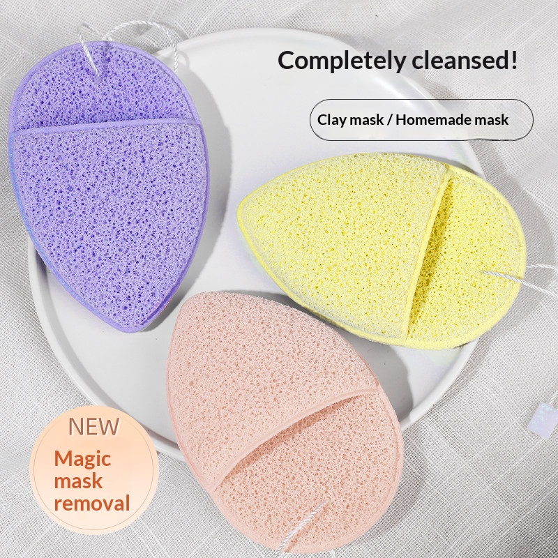 Glove Type Facial Sponge Puff  - đánh giá và giá Cleanser Face