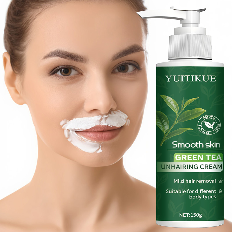 YUITIKUE Green Tea Hair Remova - đánh giá và giá Body Lotion