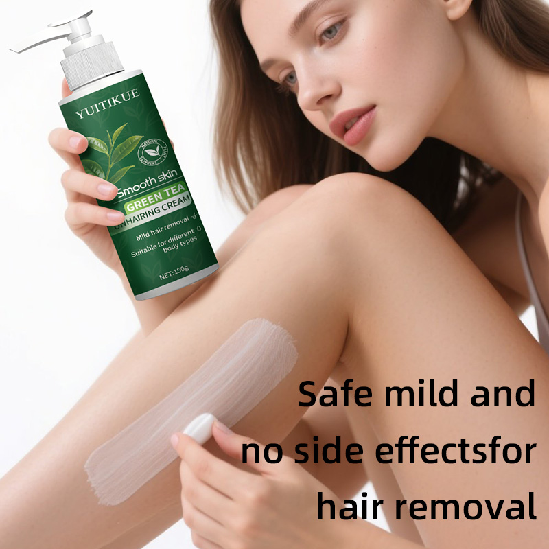 YUITIKUE Green Tea Hair Remova - đánh giá và giá Body Lotion