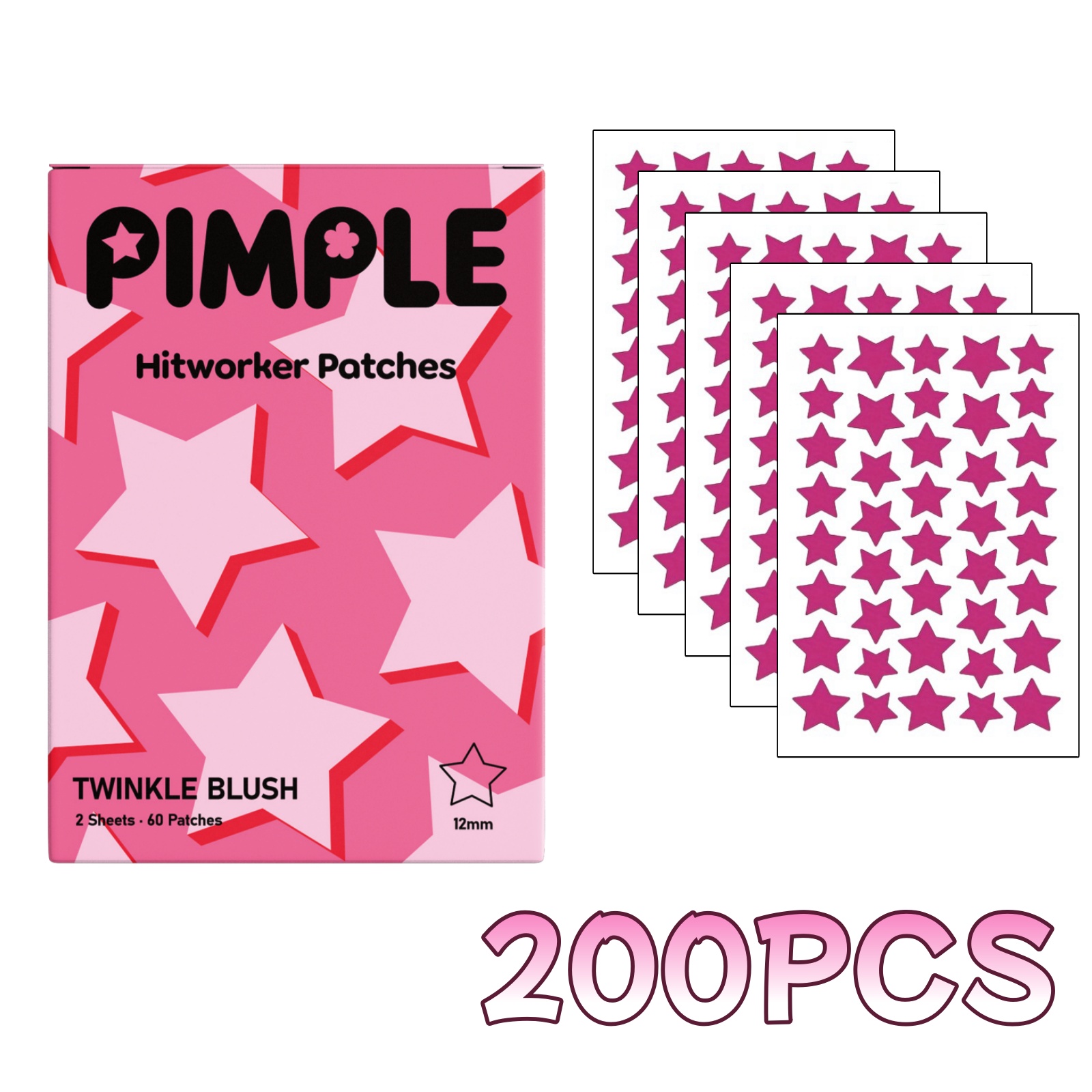 200PCS Rose Red Star-shaped In - đánh giá và giá Face Oil