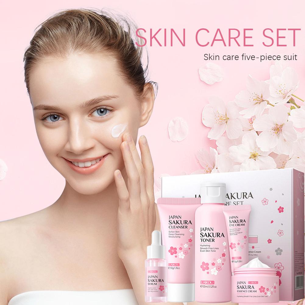 LAIKOU Japan Sakura Skin Care  - đánh giá và giá Skincare Glowing