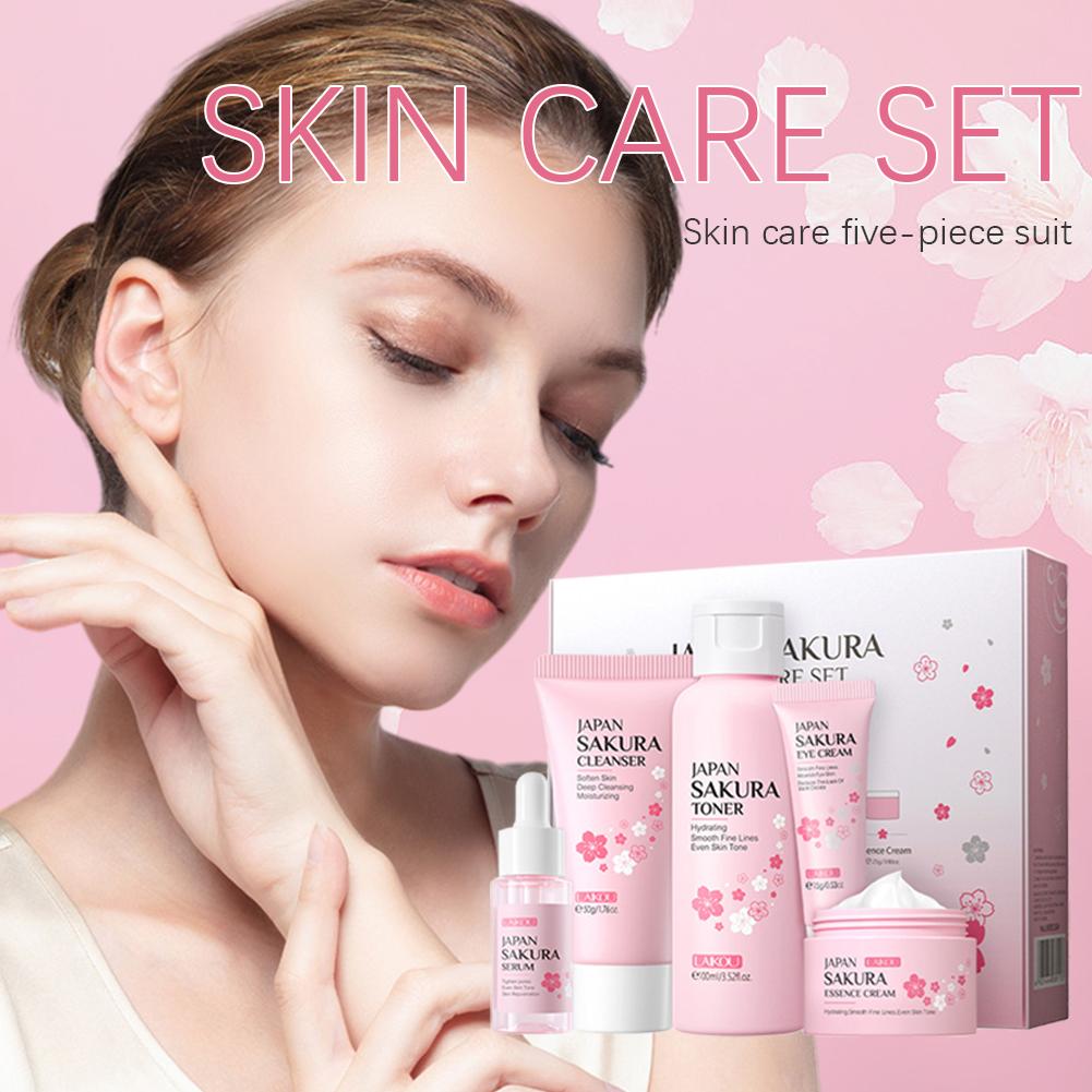 LAIKOU Japan Sakura Skin Care  - đánh giá và giá Skincare Glowing