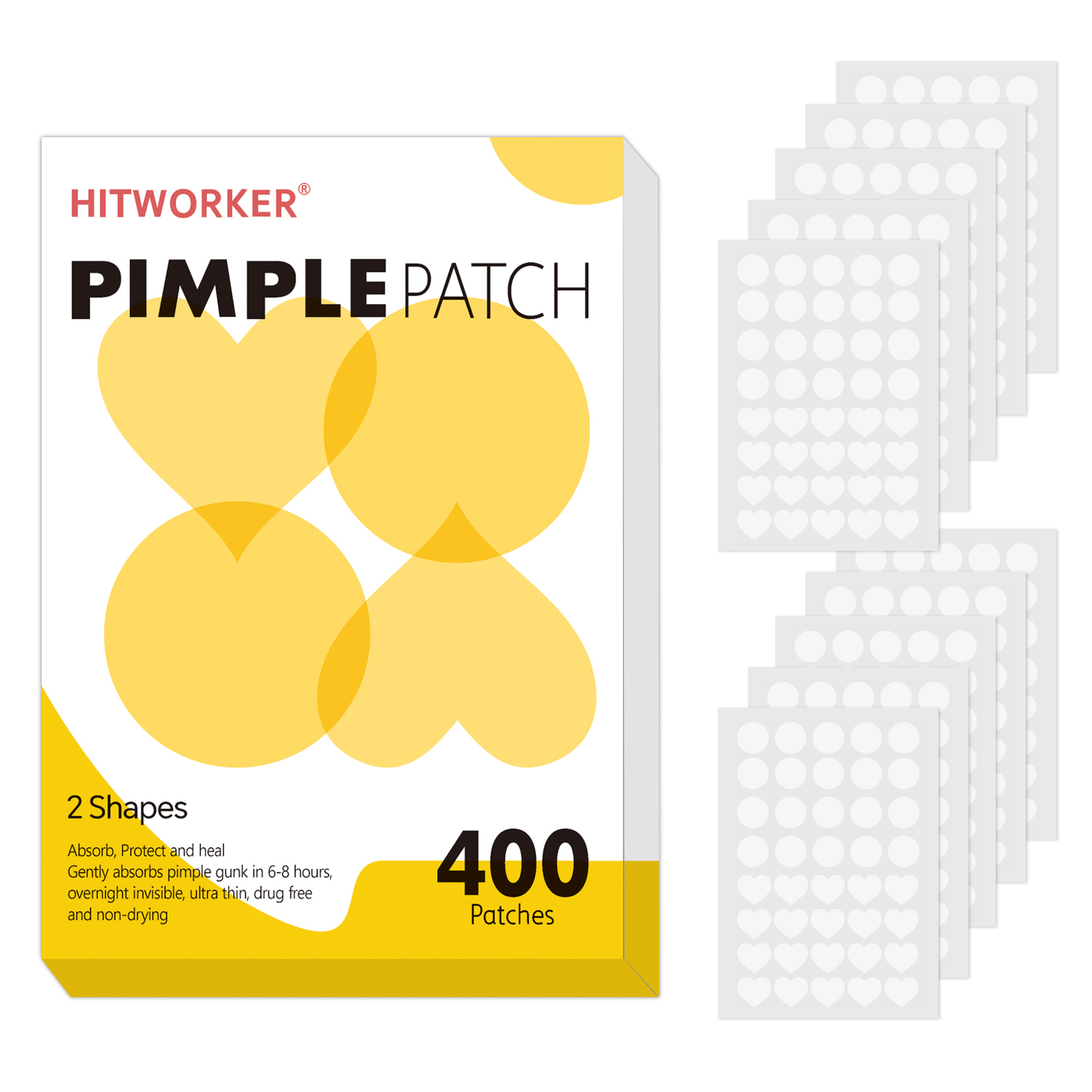 400-Piece Hydrocolloid Circula - đánh giá và giá Face Oil