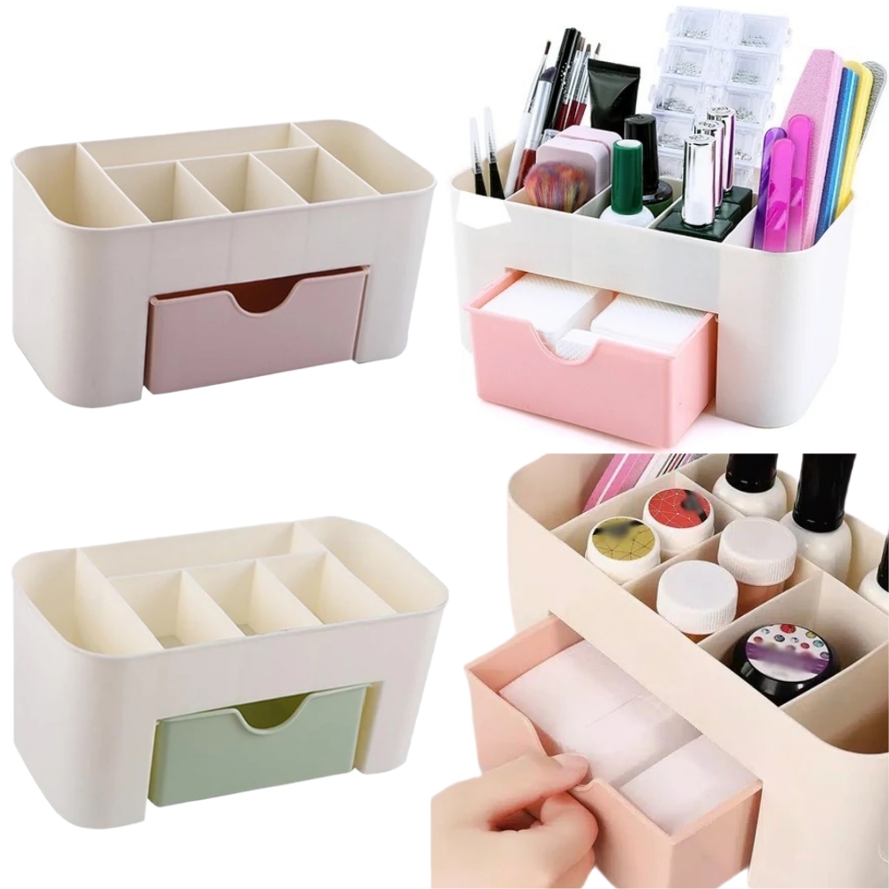Nail Art Organizer Desktop Dra - đánh giá và giá Lip Balm