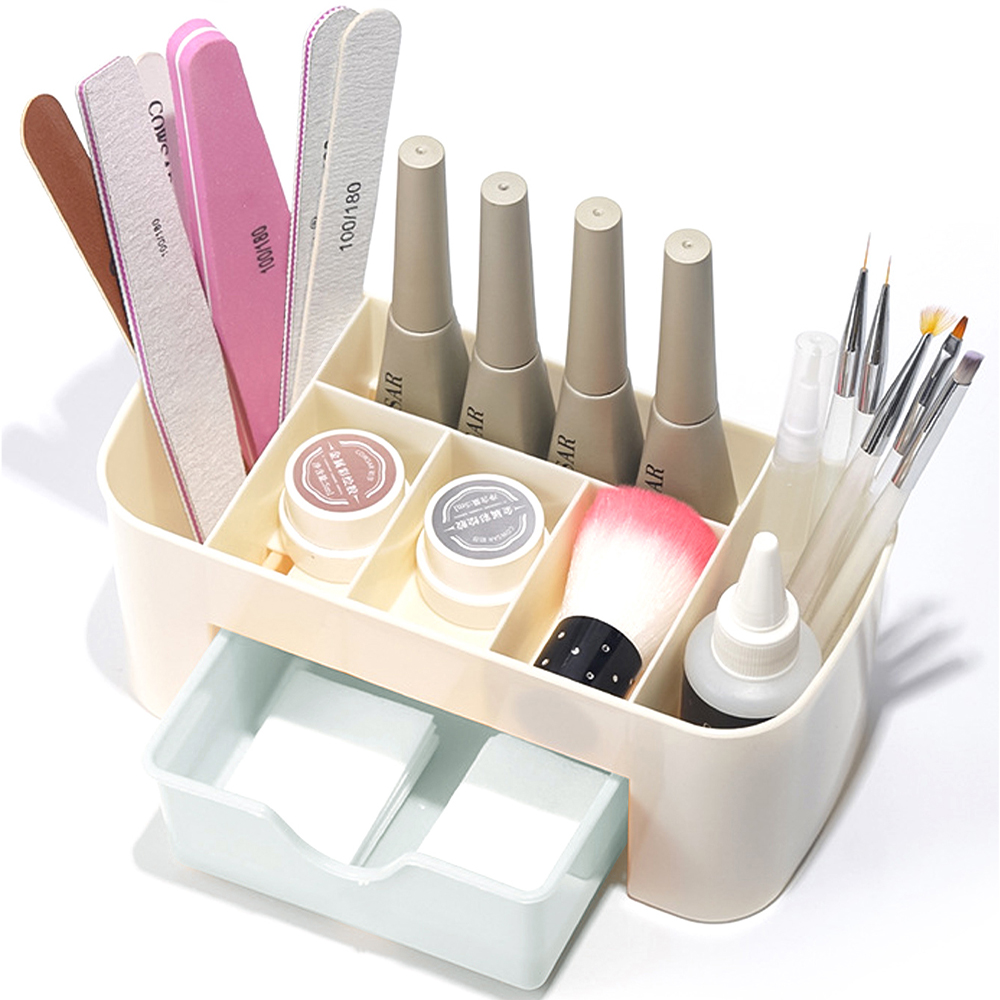 Nail Art Organizer Desktop Dra - đánh giá và giá Lip Balm