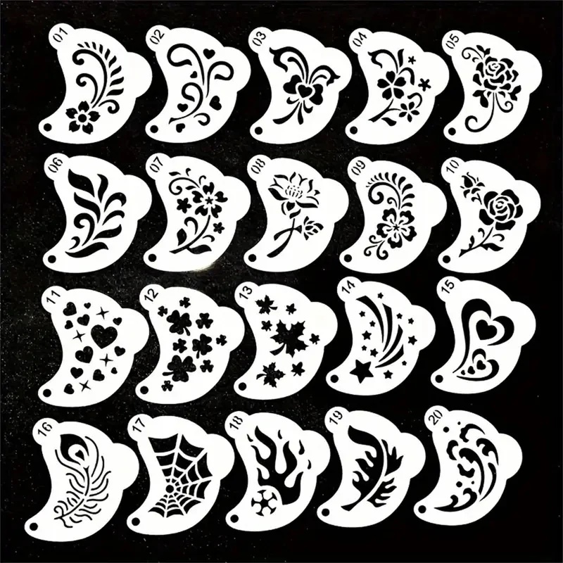 16 Reusable Face Painting Temp - đánh giá và giá Cleanser Face